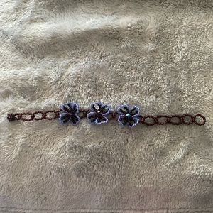 Beaded Flower Bracelet